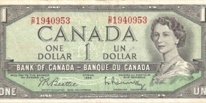 1 dollar; Replacement Bill *no devil face* Banknote