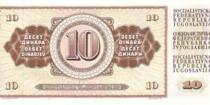 Banknote from Yugoslavia