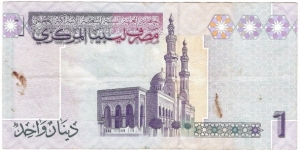 Banknote from Libya