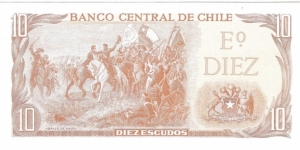 Banknote from Chile