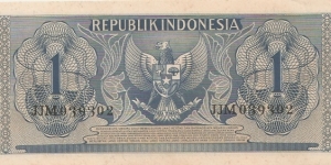 Banknote from Indonesia