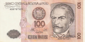 100 Intis Banknote