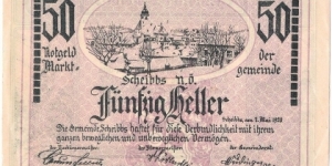 50 Heller(notgeld 1920) Banknote