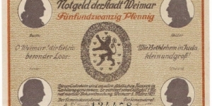 25 Pfennig(notgeld 1921) Banknote