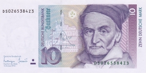 Germany P38c (10 mark 1/10-1993) Banknote