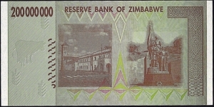 Banknote from Zimbabwe