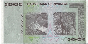 Banknote from Zimbabwe