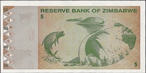 Banknote from Zimbabwe