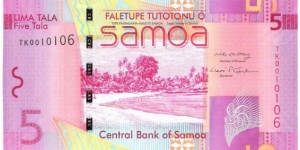 5 Tala Banknote