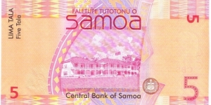 Banknote from Samoa