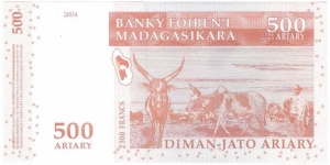 Banknote from Madagascar