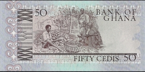 Banknote from Ghana