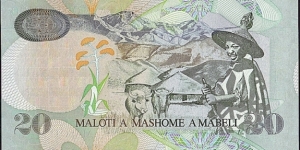 Banknote from Lesotho