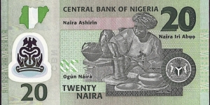 Banknote from Nigeria