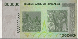 Banknote from Zimbabwe