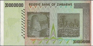 Banknote from Zimbabwe