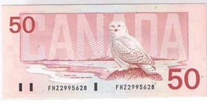 Banknote from Canada