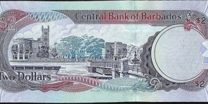 Banknote from Barbados