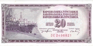 20 Dinara (Hard dinar) Banknote