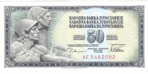 50 Dinara (Hard dinar) Banknote