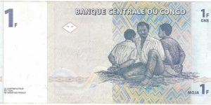 Banknote from Congo