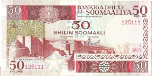 50 Shillings Banknote