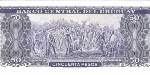 Banknote from Uruguay