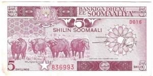 5 Shillings Banknote