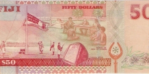 Banknote from Fiji