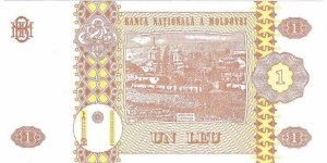 Banknote from Moldova