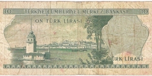 Banknote from Turkey