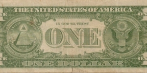 Banknote from USA