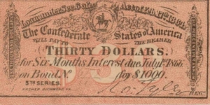 5TH SERIES WAR BOND Banknote