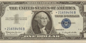 1957B STAR NOTE Banknote