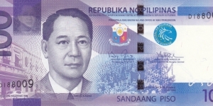 Philippines PNew (100 piso 2010) Banknote