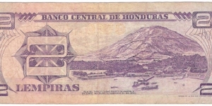 Banknote from Honduras