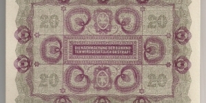 Banknote from Austria