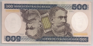 Brazil 500 Cruzeiros 1985 P200b. Banknote