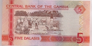 Banknote from Gambia