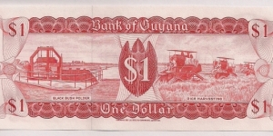 Banknote from Guyana