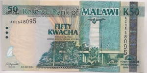 Malawi 50 Kwacha 2004 P49 Comm. Banknote