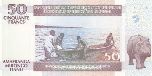 Banknote from Burundi