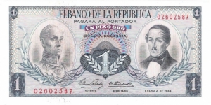 1 Peso(1964) Banknote