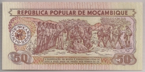 Banknote from Mozambique