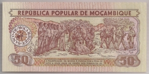 Banknote from Mozambique