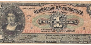 1 Peso(1910) Banknote