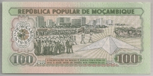 Banknote from Mozambique