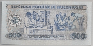 Banknote from Mozambique