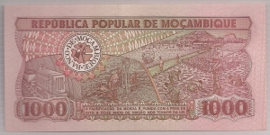 Banknote from Mozambique