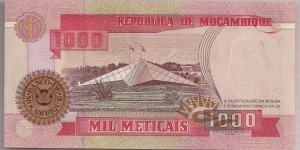 Banknote from Mozambique